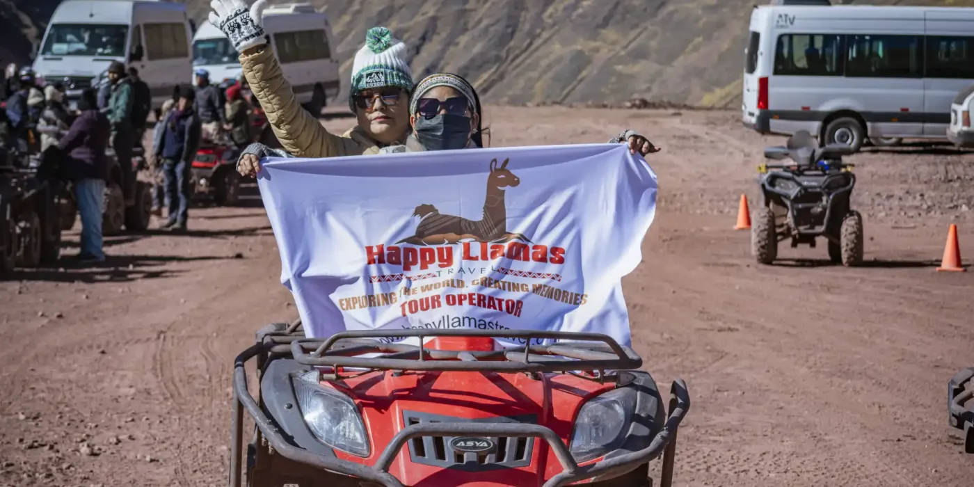 Rainbow Mountain en Cuatrimonto | Happy Llamas Travel